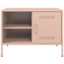 Mueble de TV acero rosa 68x39x50,5 cm de , Muebles TV - Ref: Foro24-842996, Precio: 95,88 €, Descuento: %