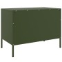 Mueble de TV de acero verde oliva 68x39x50,5 cm de , Muebles TV - Ref: Foro24-842942, Precio: 99,41 €, Descuento: %