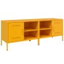 Muebles para TV 2 piezas acero amarillo mostaza 68x39x50,5 cm de , Muebles TV - Ref: Foro24-843001, Precio: 173,78 €, Descuen...