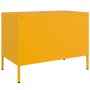 Mueble de TV de acero amarillo mostaza 68x39x50,5 cm de , Muebles TV - Ref: Foro24-842940, Precio: 113,36 €, Descuento: %