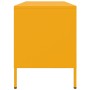 Mustard yellow steel TV stand 100.5x39x50.5 cm by , TV Furniture - Ref: Foro24-842949, Price: 124,97 €, Discount: %