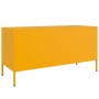 Mustard yellow steel TV stand 100.5x39x50.5 cm by , TV Furniture - Ref: Foro24-842949, Price: 124,97 €, Discount: %