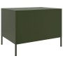 Mesa de centro acero laminado en frío verde oliva 68x50x50,5 cm de , Mesas de centro - Ref: Foro24-843034, Precio: 114,88 €, ...