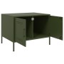 Cold-rolled steel olive green coffee table 68x50x50.5 cm by , Coffee table - Ref: Foro24-843034, Price: 114,83 €, Discount: %