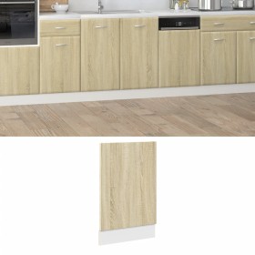 Plywood panel for dishwasher in oak color 45x3x67 cm by , Kitchen cabinets - Ref: Foro24-849628, Price: 21,74 €, Discount: %