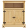 Armario de baño Corona madera maciza de pino 70x33x80 cm de , Muebles de baño - Ref: Foro24-4013405, Precio: 107,48 €, Descue...