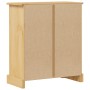 Armario de baño Corona madera maciza de pino 70x33x80 cm de , Muebles de baño - Ref: Foro24-4013405, Precio: 107,48 €, Descue...