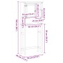 Mueble de baño para lavadora Corona madera maciza de pino de , Muebles de baño - Ref: Foro24-4013407, Precio: 114,77 €, Descu...