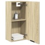 Armario de baño de pared color roble Sonoma 32x20x67 cm de , Tocadores de baño - Ref: Foro24-849654, Precio: 38,20 €, Descuen...