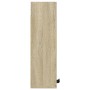 Armario de baño de pared color roble Sonoma 32x20x67 cm de , Tocadores de baño - Ref: Foro24-849654, Precio: 38,20 €, Descuen...