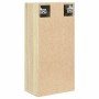 Armario de baño de pared color roble Sonoma 32x20x67 cm de , Tocadores de baño - Ref: Foro24-849654, Precio: 38,20 €, Descuen...