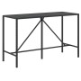 9-piece garden bar set with black PE rattan cushions by , Garden sets - Ref: Foro24-3261473, Price: 474,34 €, Discount: %