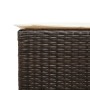 3-piece garden bar set with brown PE rattan cushions by , Garden sets - Ref: Foro24-3261446, Price: 193,24 €, Discount: %