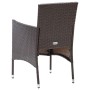 Garden dining chairs 4 units brown synthetic rattan by vidaXL, Garden chairs - Ref: Foro24-310565, Price: 238,95 €, Discount: %