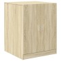 Sonoma oak washing machine cabinet 70.5x71.5x91.5 cm by , Accessories for washing machines and dryers - Ref: Foro24-849649, P...