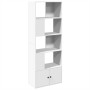 Estantería de madera de ingeniería blanca 70x36x189 cm de , Librerías y estanterías - Ref: Foro24-3295317, Precio: 129,70 €, ...