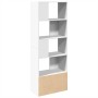 Estantería de madera de ingeniería blanca 70x36x189 cm de , Librerías y estanterías - Ref: Foro24-3295317, Precio: 129,70 €, ...