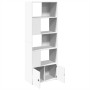 Weißes Regal aus Ingenieurholz 70x36x189 cm von , Bücherregale und Regale - Ref: Foro24-3295317, Preis: 129,70 €, Rabatt: %