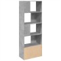 Estantería de madera de ingeniería gris hormigón 70x36x189 cm de , Librerías y estanterías - Ref: Foro24-3295320, Precio: 126...