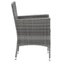 Garden dining chairs 4 units gray synthetic rattan by vidaXL, Garden chairs - Ref: Foro24-310563, Price: 271,96 €, Discount: %