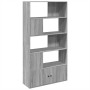 Estantería madera de ingeniería gris Sonoma 100x36x189 cm de , Librerías y estanterías - Ref: Foro24-3295329, Precio: 153,99 ...