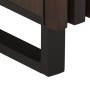 Mesita de noche de madera maciza de mango 40x34x46 cm de , Mesitas de noche - Ref: Foro24-377420, Precio: 68,14 €, Descuento: %