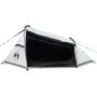 Tunnel tent for 2 people, opaque waterproof fabric, white by , tents - Ref: Foro24-94615, Price: 81,34 €, Discount: %