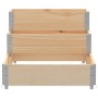 Raised flowerbed with 3 levels made of solid pine wood, 120x80 cm. by , Pots and planters - Ref: Foro24-4010309, Price: 83,30...