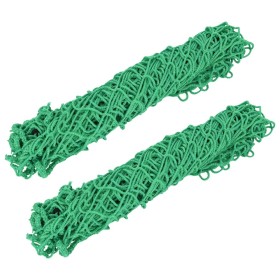 Rectangular hay nets 2 units PP green 90x60 cm by , Livestock feeders and waterers - Ref: Foro24-4012296, Price: 14,27 €, Dis...