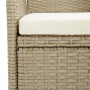 Garden chairs 4 units beige synthetic rattan by vidaXL, Garden chairs - Ref: Foro24-310564, Price: 240,99 €, Discount: %