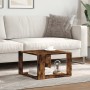 Engineered smoked oak wood coffee table 51.5x51.5x30 cm by , Coffee table - Ref: Foro24-848140, Price: 40,08 €, Discount: %