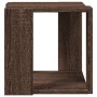 Engineered wood brown oak coffee table 32x32x30 cm by , Coffee table - Ref: Foro24-848149, Price: 28,82 €, Discount: %