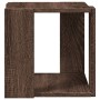 Engineered wood brown oak coffee table 32x32x30 cm by , Coffee table - Ref: Foro24-848149, Price: 28,82 €, Discount: %