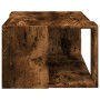 Mesa de centro madera de ingeniería roble ahumado 89,5x48x30 cm de , Mesas de centro - Ref: Foro24-848154, Precio: 53,87 €, D...