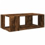 Mesa de centro madera de ingeniería roble ahumado 89,5x48x30 cm de , Mesas de centro - Ref: Foro24-848154, Precio: 53,87 €, D...