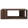 Engineered wood brown oak coffee table 89.5x48x30 cm by , Coffee table - Ref: Foro24-848156, Price: 55,26 €, Discount: %