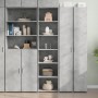 Aparador alto madera de ingeniería gris hormigón 45x41x185 cm de , Aparadores - Ref: Foro24-3281676, Precio: 116,99 €, Descue...