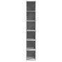 Hoher Schrank aus grauem Beton-Ingenieurholz, 30x41x185 cm. von , Sideboards - Ref: Foro24-846414, Preis: 86,59 €, Rabatt: %