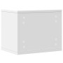 Organizador escritorio madera ingeniería blanco 36x26x29,5 cm de , Clasificación y organización - Ref: Foro24-848045, Precio:...