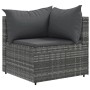 Garden furniture set 8 pieces and gray synthetic rattan cushions by , Garden sets - Ref: Foro24-3308034, Price: 487,07 €, Dis...