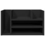 Organizador escritorio madera ingeniería negro 44,5x24x25 cm de , Clasificación y organización - Ref: Foro24-848039, Precio: ...