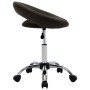 Silla de trabajo con ruedas cuero sintético marrón de , Sillas de oficina - Ref: Foro24-323666, Precio: 78,17 €, Descuento: %