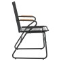 Garden chairs 4 units black PVC rattan 58x59x85.5 cm by vidaXL, Garden chairs - Ref: Foro24-312174, Price: 169,56 €, Discount: %