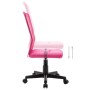 Bürostuhl aus rosa Netzstoff 44x52x100 cm von , Bürostühle - Ref: Foro24-289513, Preis: 70,53 €, Rabatt: %