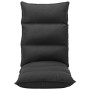 Folding black fabric floor lounger by , Floor chairs - Ref: Foro24-325241, Price: 103,29 €, Discount: %