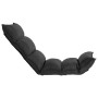 Folding black fabric floor lounger by , Floor chairs - Ref: Foro24-325241, Price: 103,29 €, Discount: %