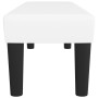 White synthetic leather bench 100x30x30 cm by , Banks - Ref: Foro24-346661, Price: 54,75 €, Discount: %