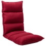 Folding floor lounge chair in red wine fabric by , Floor chairs - Ref: Foro24-325243, Price: 103,29 €, Discount: %