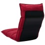 Folding floor lounge chair in red wine fabric by , Floor chairs - Ref: Foro24-325243, Price: 103,29 €, Discount: %