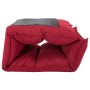 Folding floor lounge chair in red wine fabric by , Floor chairs - Ref: Foro24-325243, Price: 103,29 €, Discount: %